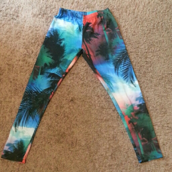 Joe Boxer Paradise Work Out Gym Leggings