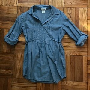 Kirra (Pac Sun) Chambray Blouse