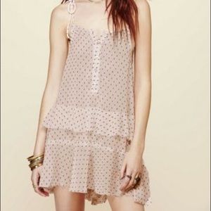 Free People "wave of paradise" slip dress
