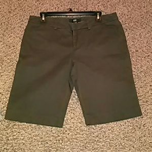Ladies Olive Green Shorts