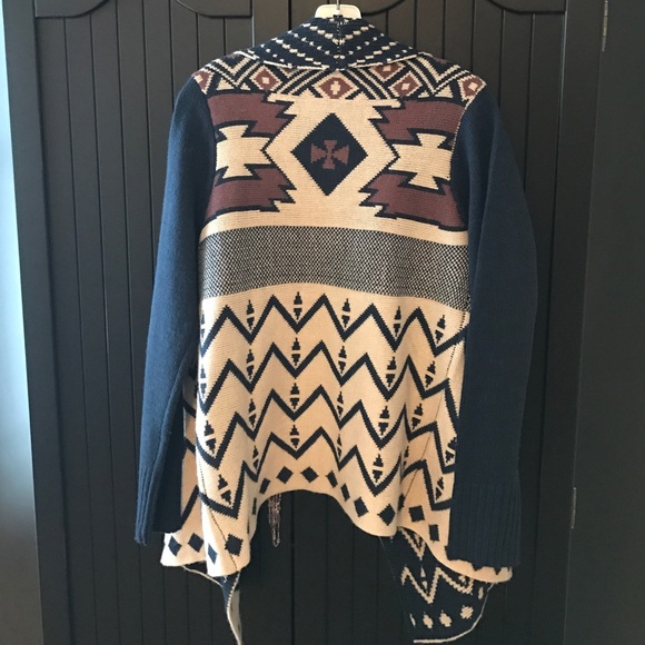 High low cardigan