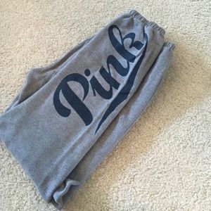 Victoria's Secret Pink Crop Sweats