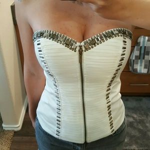 Bebe corset ivory