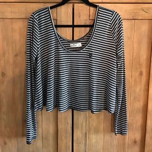 Crop top long sleeve