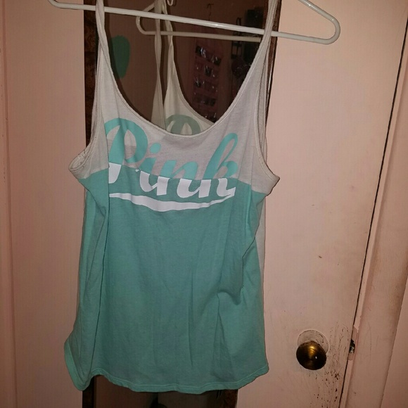 Pink victoria secret tank