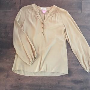 Gold Lilly top