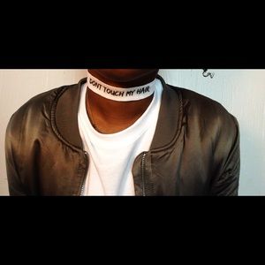 ✨ "Don't Touch My Hair" Choker ✨