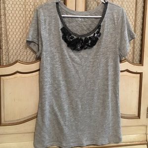 Loft embellished tee