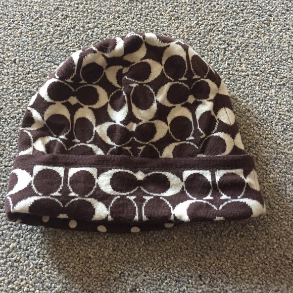 Reversible Coach winter hat
