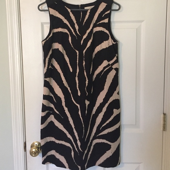 Loft animal print dress