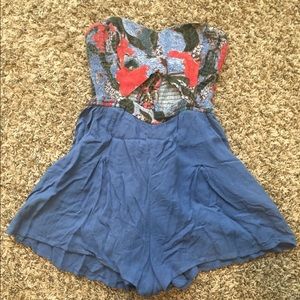 Free People Tube Top Romper