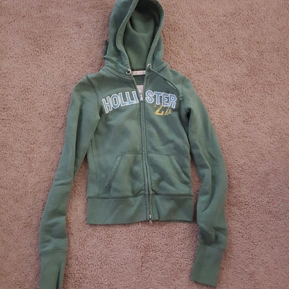 Hollister hoodie zip up
