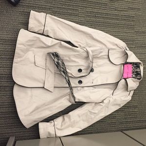 Betsey Johnson trench coat