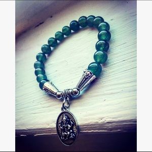 Green Aventurine Buddha Bracelet