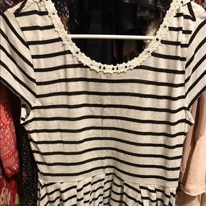 Free People peplum style top