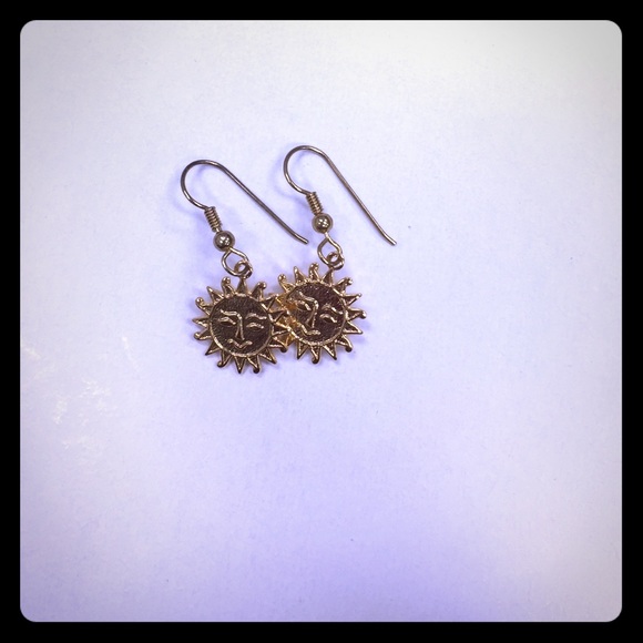 Sun earrings