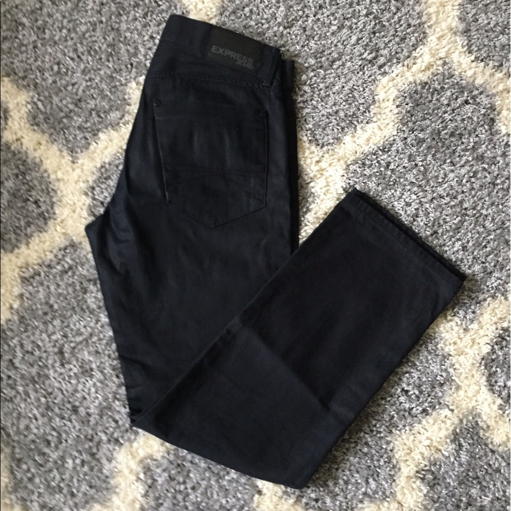 Men's Express dark jeans