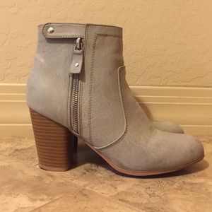 Grey booties