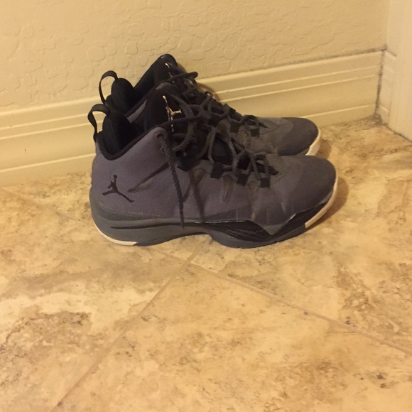 Authentic Grey and Black Micheal Jordans