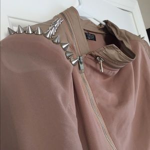 Light weight Blush Spiked Blazer