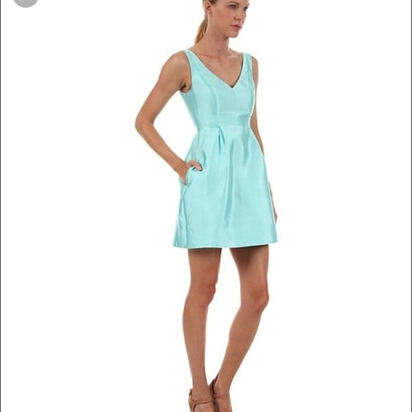 Kate Spade NY cupcake seaglass silver lining dress