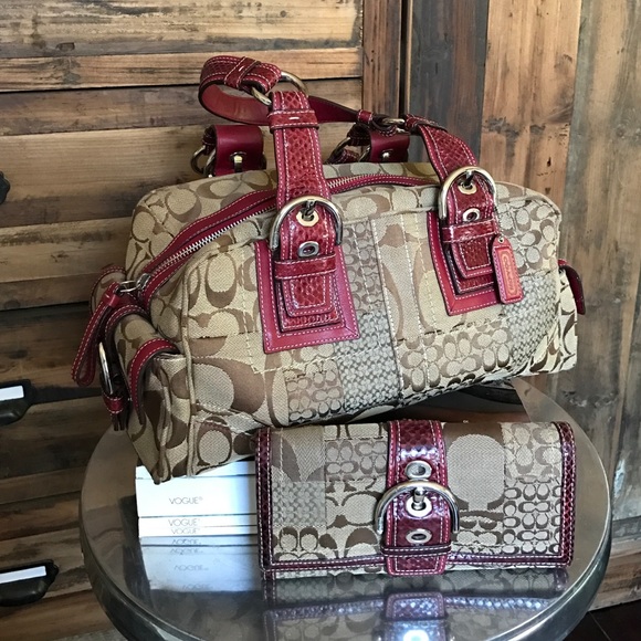 Coach Handbag and Wallet Combo - Clean, EUC