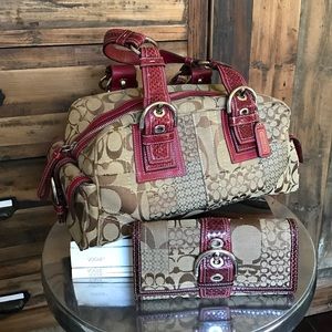 Coach Handbag and Wallet Combo - Clean, EUC
