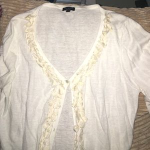 Cream cardigan