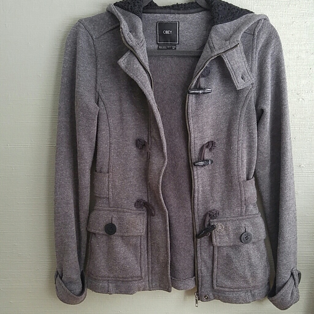 OBEY Lightweight Sweater Jacket XS