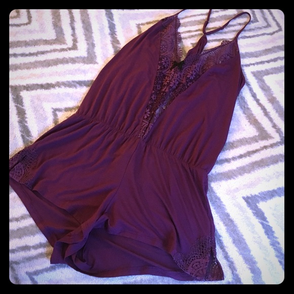 Victoria secret lingerie romper