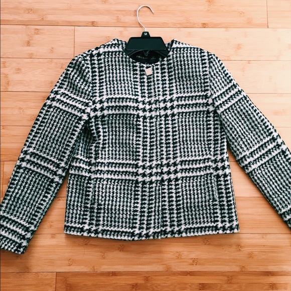 ZARA BASIC black and white jacket