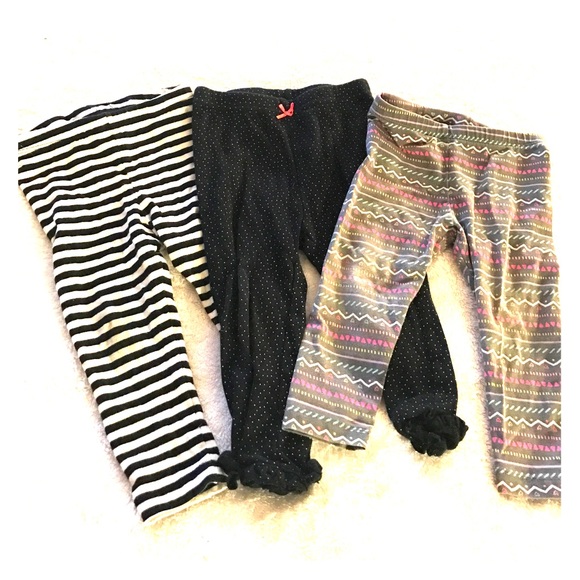 Set of three leggings