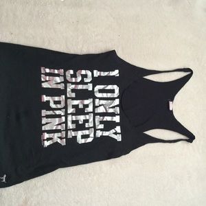 PINK/VS tank top