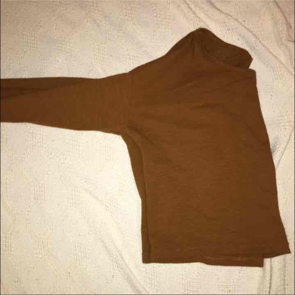 Brown crop top - Picture 1 of 3