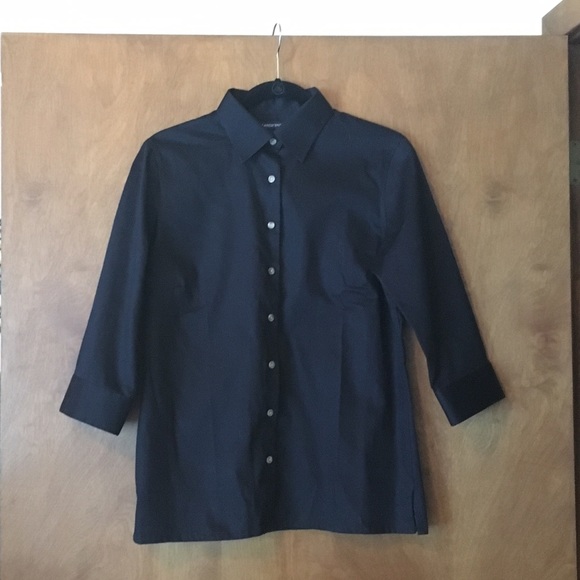 Lands' end button down business shirt