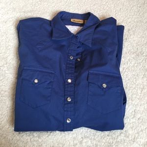 Women's button up western shirt