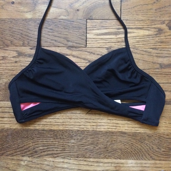 VS pink cross body swim suit - Picture 1 of 2