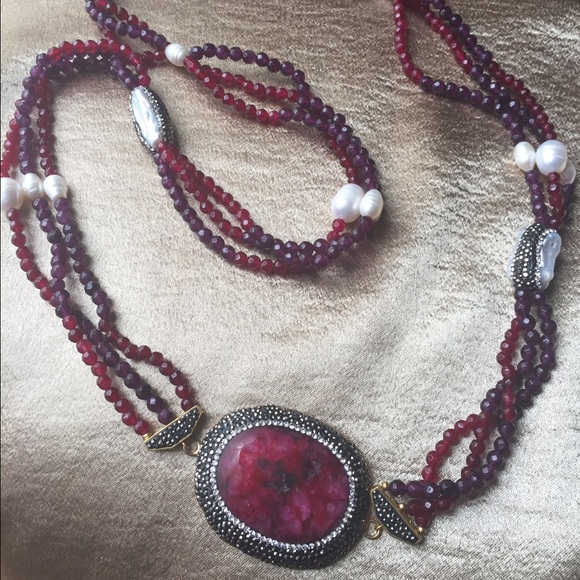 Handmade one unique Necklace - Picture 4 of 4