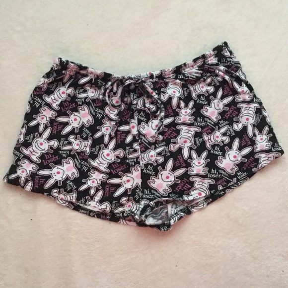 ⭐️ NEVER WORN ⭐️ It's Happy Bunny sleeping shorts