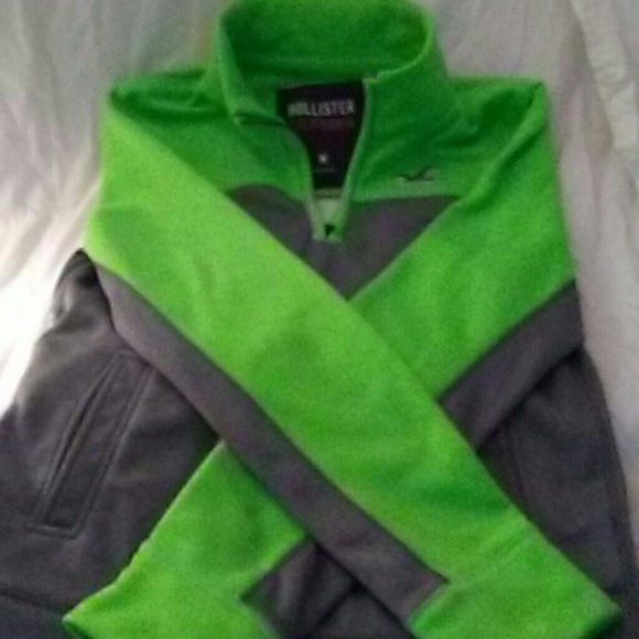 Mens Holister California 1/4 zipper fleece