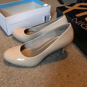 Beige Casual Heel