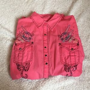 Women's button up shirt