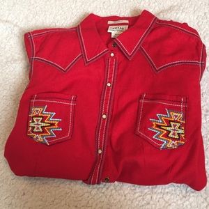 Women's button up shirt