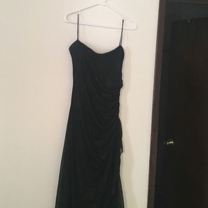 Sparkly black cocktail dress