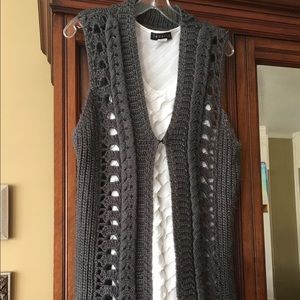 LONG sweater vest