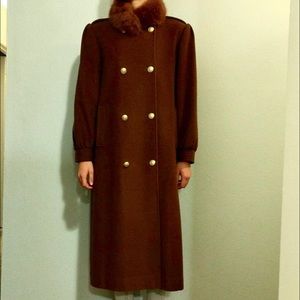 Cashmere coat-Japan size 9, US size 2.