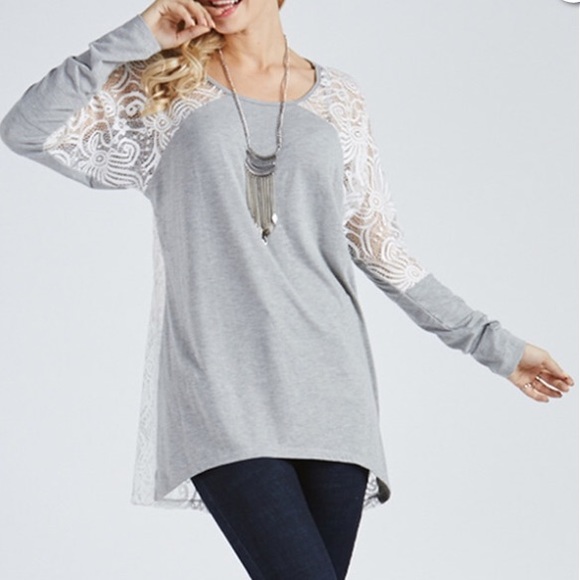 lace accent top sale! - Picture 3 of 4