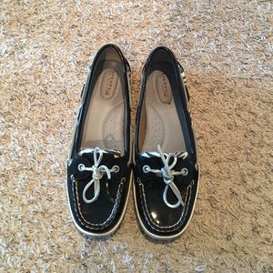 Black Sperry Top-Sider