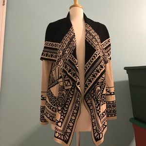 Flying Tomato Aztec Cardigan