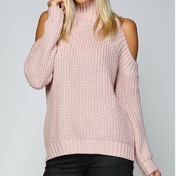 Cold shoulder sweater LOWEST NO OFFERS - Picture 2 of 3